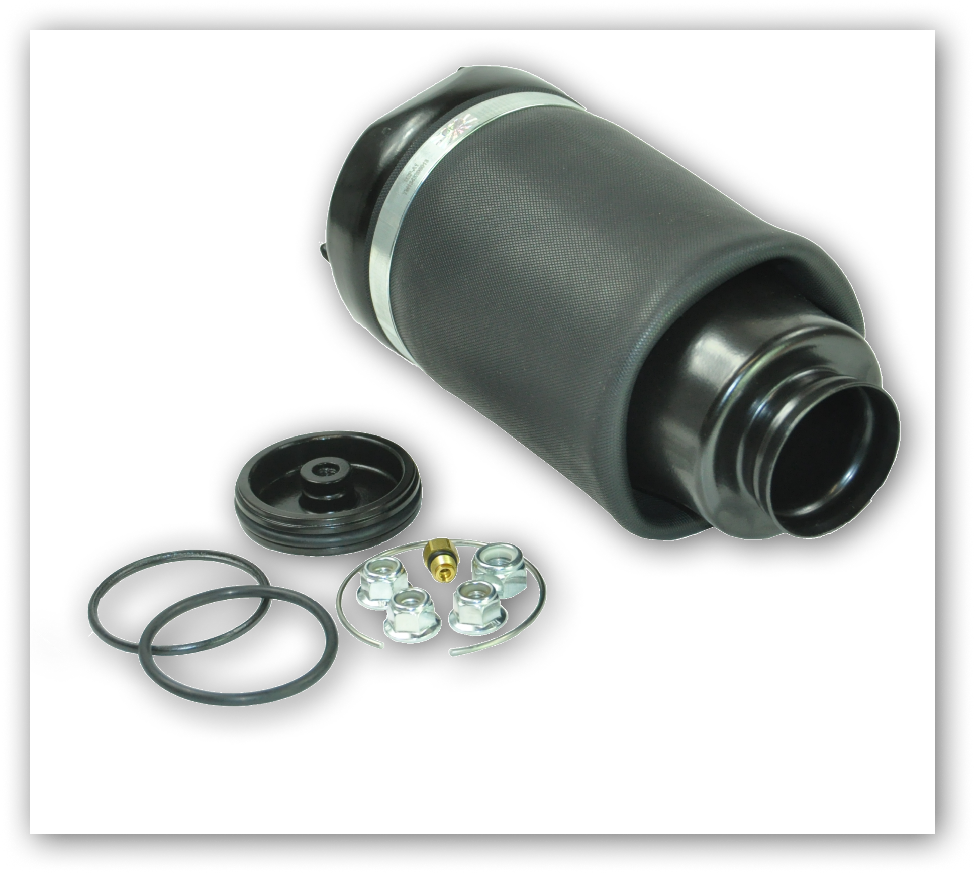 Air suspension pump and spring bags replacement for Mercedes SUV chassis