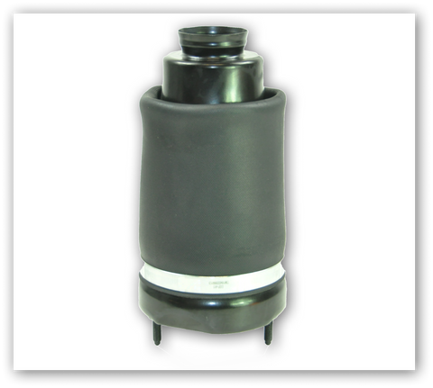 Mercedes GL W164 front air suspension compressor pump and bellows image