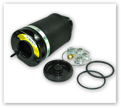 Front airbag spring suspension parts for Mercedes Benz close up