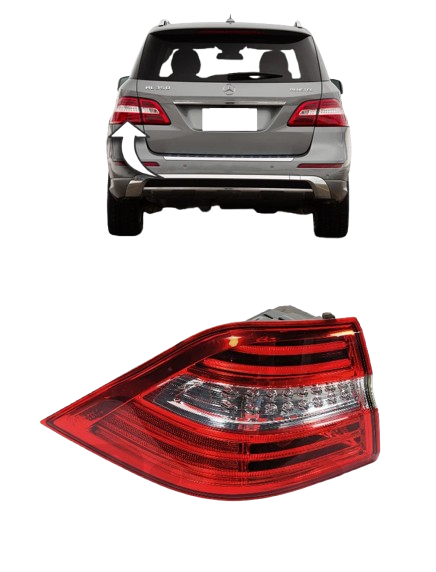 Mercedes M-Class W166 left outer rear LED tail light