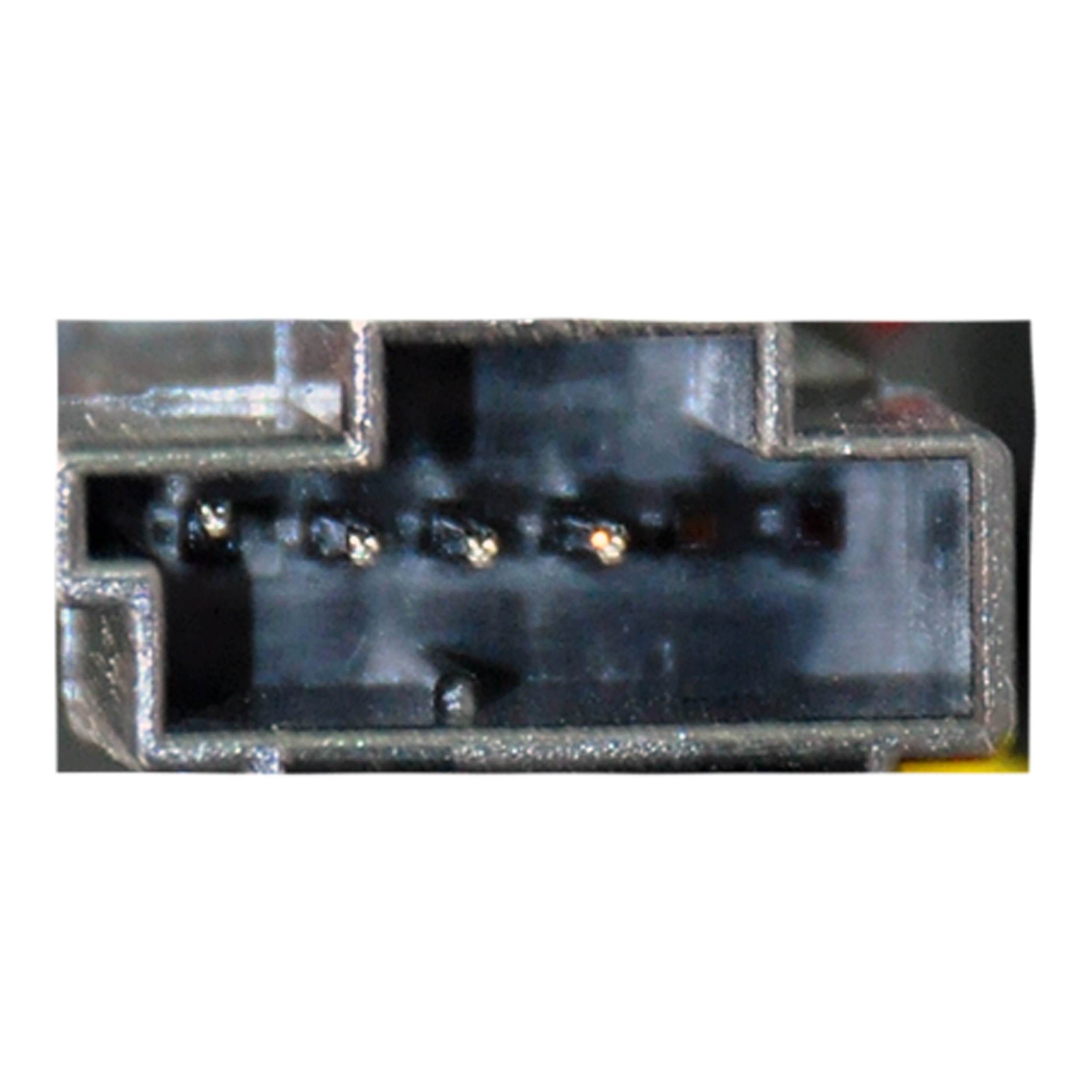 Mercedes rear bumper left tail light complete LED unit with wiring connector visible