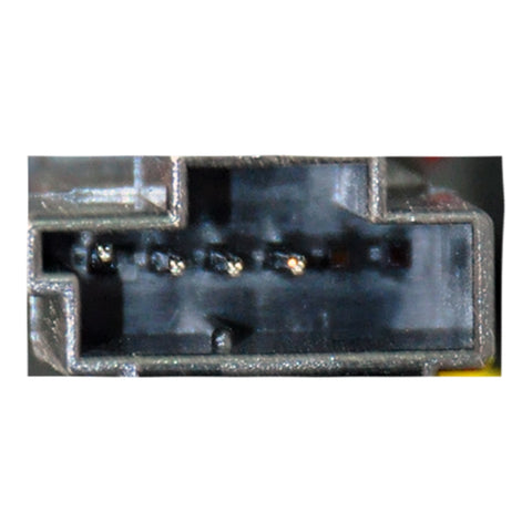 Mercedes rear bumper left tail light complete LED unit with wiring connector visible