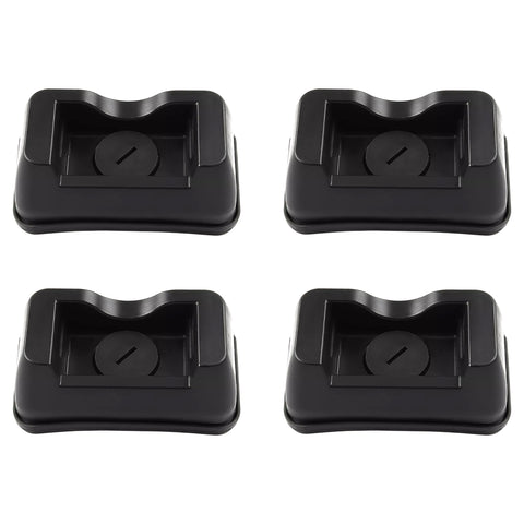 Underbody Rubber Jacking Pad Lifting Support Blocks for Mercedes C, E, S-Class, CLK (4-Piece Set)