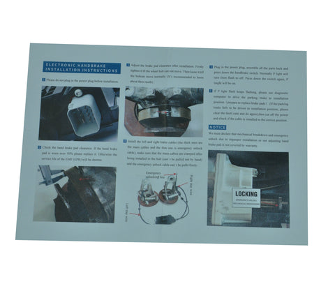 Parking Module Hand Brake Actuator For Mercedes-Benz: S-Class