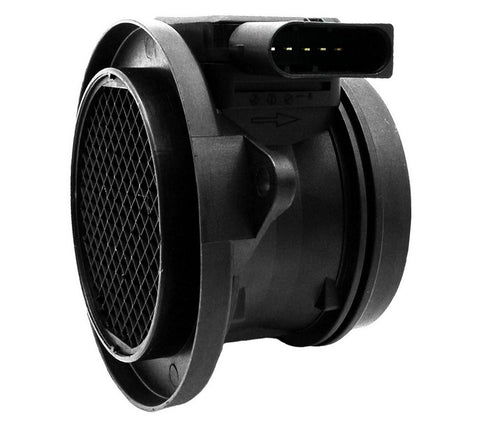 MAF meter sensor installed in Mercedes engine bay