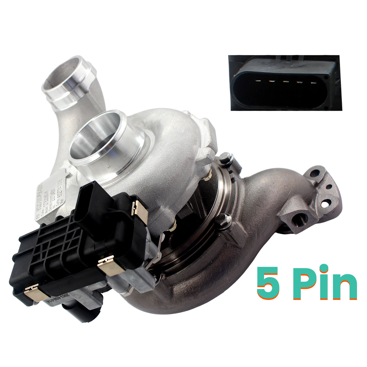 Turbocharger for Mercedes C-Class E-Class S-Class GLE OM642 3.0 V6 CDI - OE 6420901186 A6420901680 - VNT