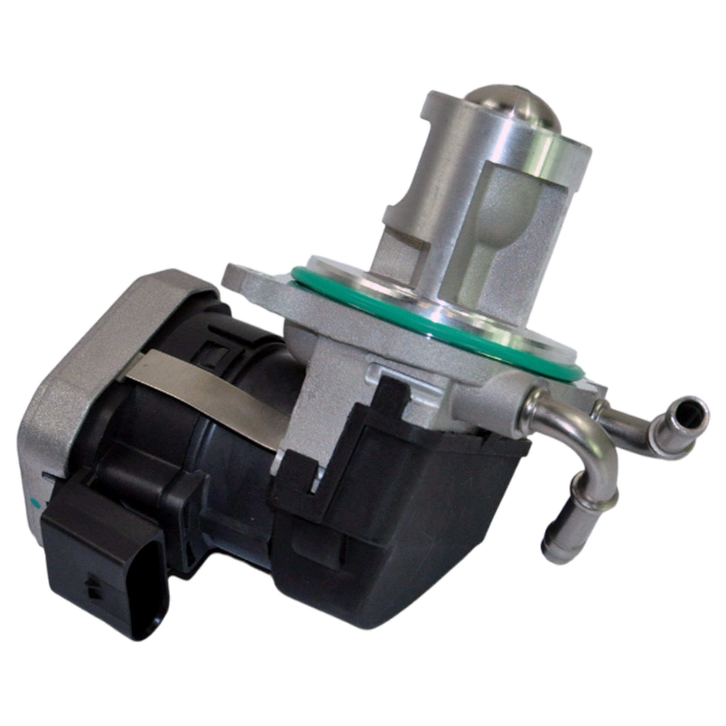 Mercedes exhaust gas recirculation valve AGR unit close view