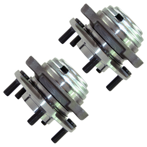Front Left & Right Wheel Bearing Hub Kit For Infiniti: G, M, Q50, Q60, Q70, Nissan: 370Z