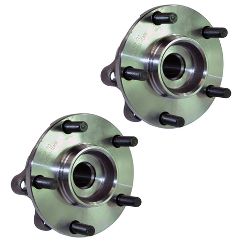 Front Left & Right Wheel Bearing Hub Kit For Infiniti: G, M, Q50, Q60, Q70, Nissan: 370Z
