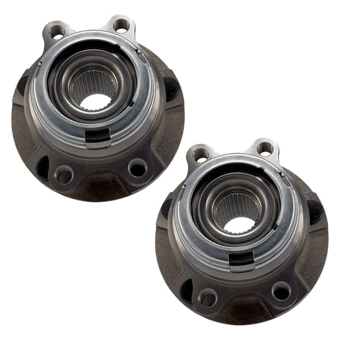 Front Wheel Hub Bearing Left & Right Pair for Nissan Murano II Z51, Elgrand E52 (2-Piece)