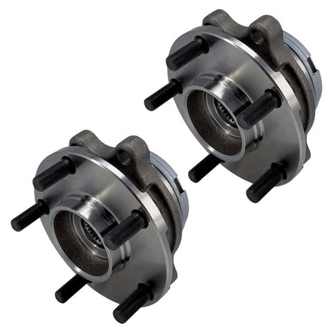 Front Wheel Hub Bearing Left & Right Pair for Nissan Murano II Z51, Elgrand E52 (2-Piece)