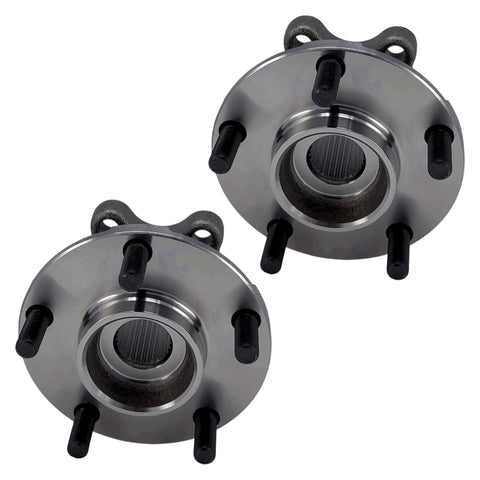 Front Wheel Hub Bearing Left & Right Pair for Nissan Murano II Z51, Elgrand E52 (2-Piece)