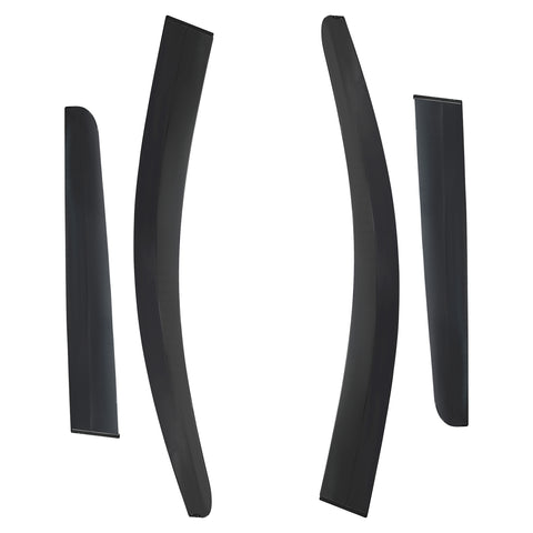 4pcs Of Front & Rear Wind Deflectors for Nissan: Qashqai+2