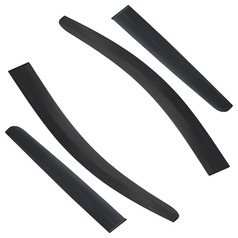 4pcs Of Front & Rear Wind Deflectors for Nissan: Qashqai+2
