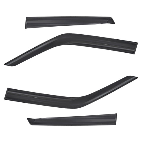 4pcs Of Front & Rear Wind Deflectors for Nissan: Juke 2011-2019 SUV