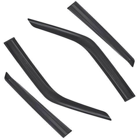 4pcs Of Front & Rear Wind Deflectors for Nissan: Juke 2011-2019 SUV