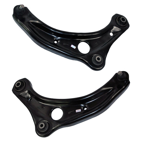 Front suspension wishbone arms for Nissan Micra hatchback detailed view