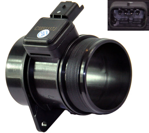 Hot-film mass air flow meter for Peugeot 407 Coupe 2.7 HDi DT17TED4 engine code UHZ 