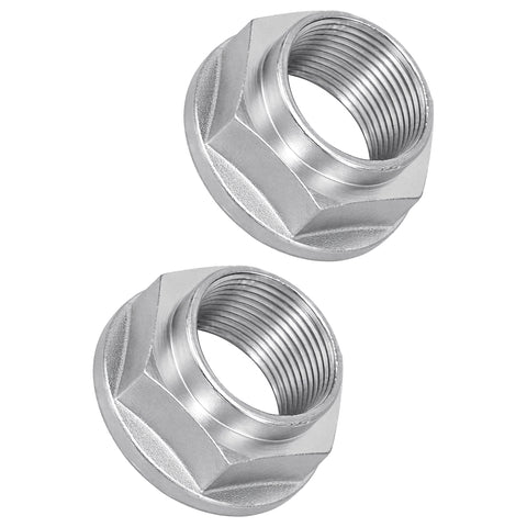 X2 Rear Hub Nut Bearing Nut For Peugeot 406 407 508 607 Partner 373917 373928
