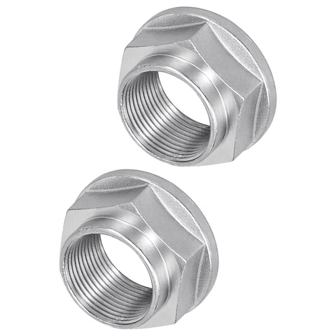 X2 Rear Hub Nut Bearing Nut For Peugeot 406 407 508 607 Partner 373917 373928