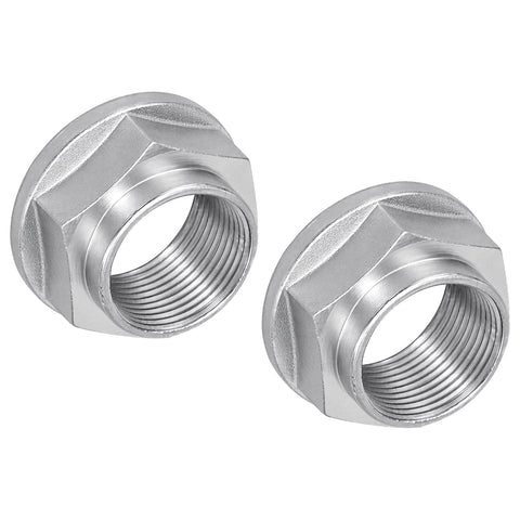 X2 Rear Hub Nut Bearing Nut For Peugeot 406 407 508 607 Partner 373917 373928