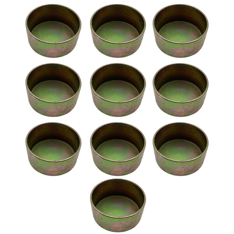 10x Rear Wheel Hub Grease Dust Caps Bulk Pack for Peugeot Citroën - 374032