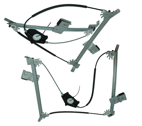 Front Window Regulator Left & Right (Pair) For Porsche: 911.0, Boxster, Cayman
