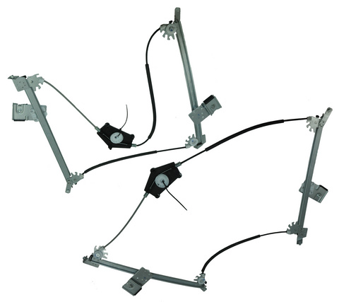 Front Window Regulator Left & Right (Pair) For Porsche: 911.0, Boxster, Cayman