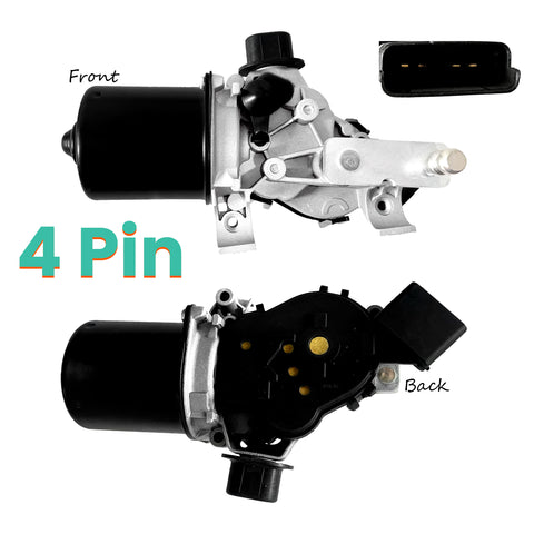 Front Windscreen Wiper Motor for Renault Megane MK3 (2009–2016) | 4-Pin | 288000002R