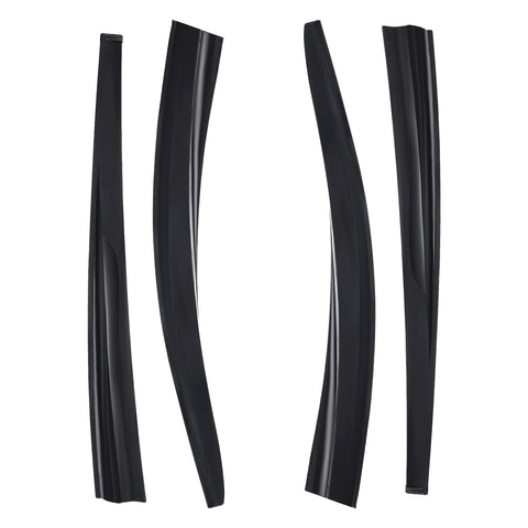 4pcs Of Front & Rear Wind Deflectors for Renault: Megane, Megane CC 2009-2016 SEDAN