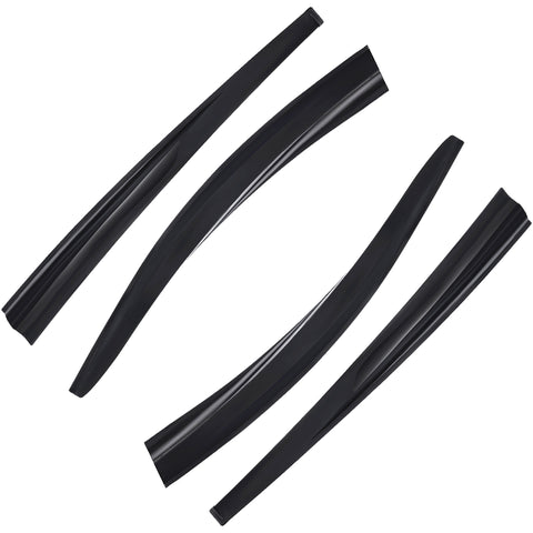 4pcs Of Front & Rear Wind Deflectors for Renault: Megane, Megane CC 2009-2016 SEDAN
