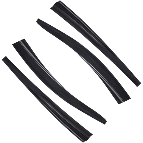 4pcs Of Front & Rear Wind Deflectors for Renault: Megane, Megane CC 2009-2016 SEDAN