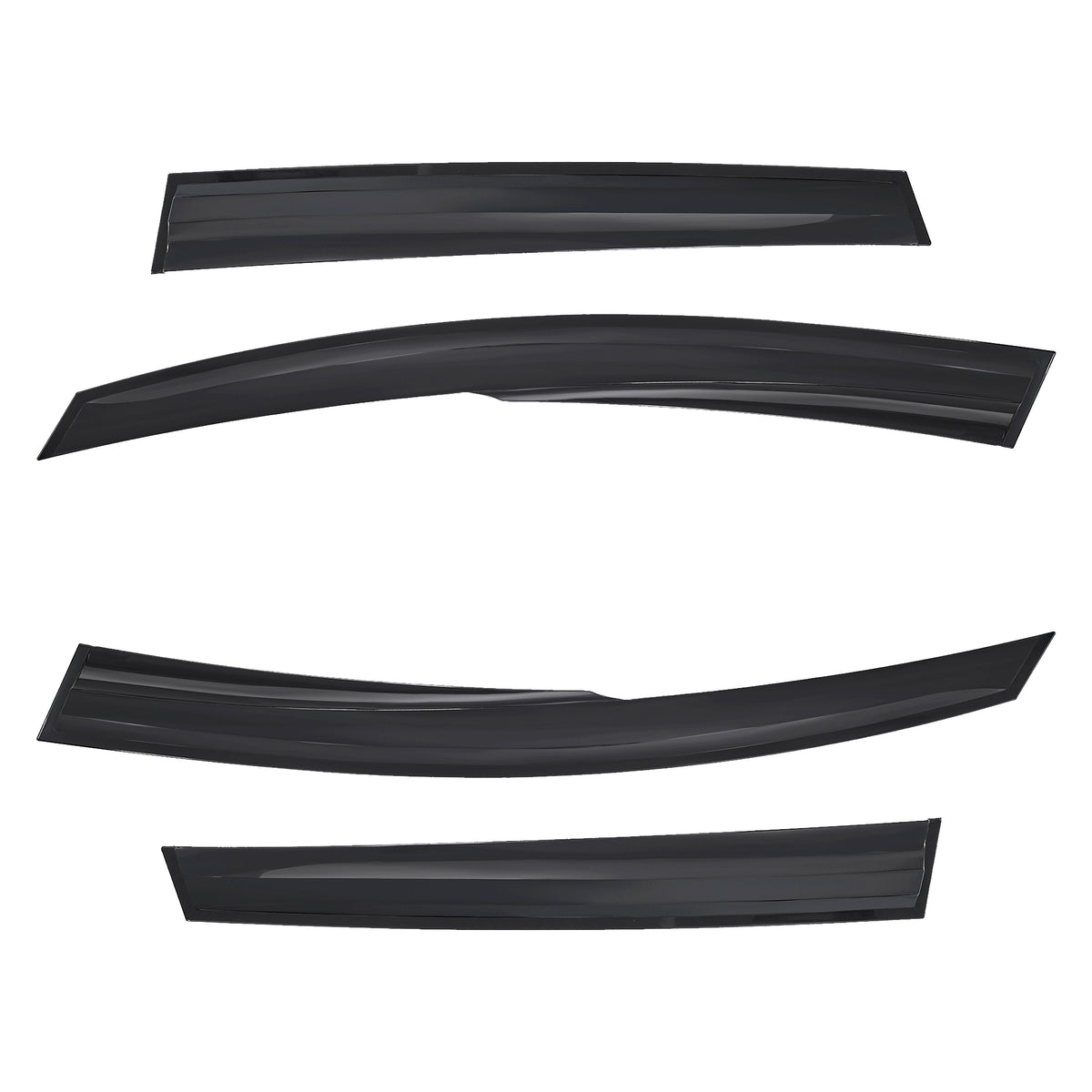 2pcs Of Front Wind Deflectors  for Renault: Kangoo 2008-2021 MVN