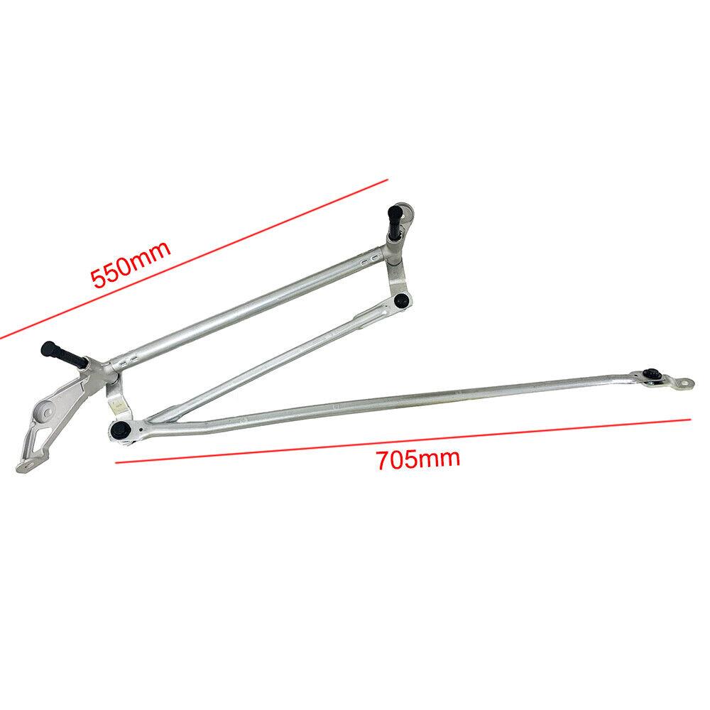 Renault Clio front wiper linkage and motor unit close up