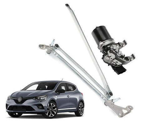 Aftermarket Renault front windscreen wiper motor linkage assembly