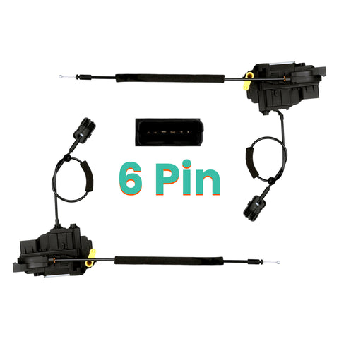 Pair Front Left & Right Door Lock Actuators for Renault Master MK3 Vauxhall Movano B Nissan NV400 - OE 805030009R 805020009R