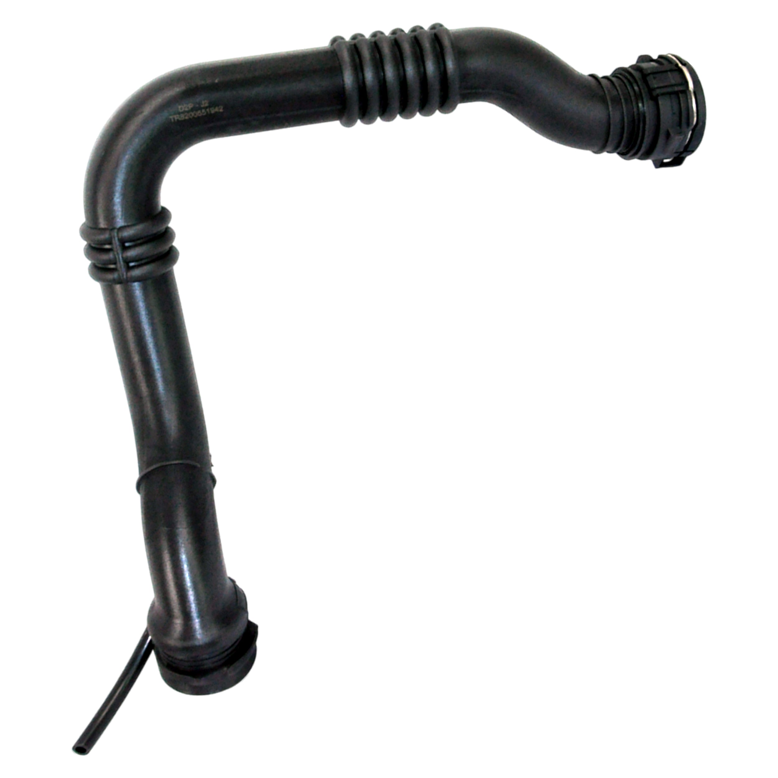 Turbocharger hose with metal fittings for Renault Laguna 2.0 dCi