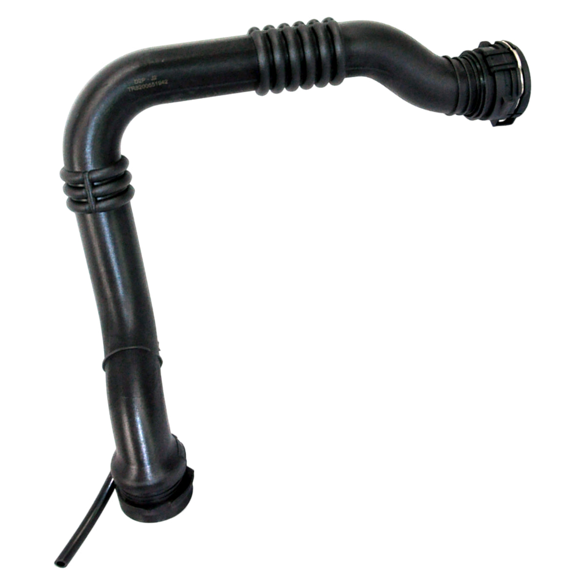 Turbocharger hose with metal fittings for Renault Laguna 2.0 dCi