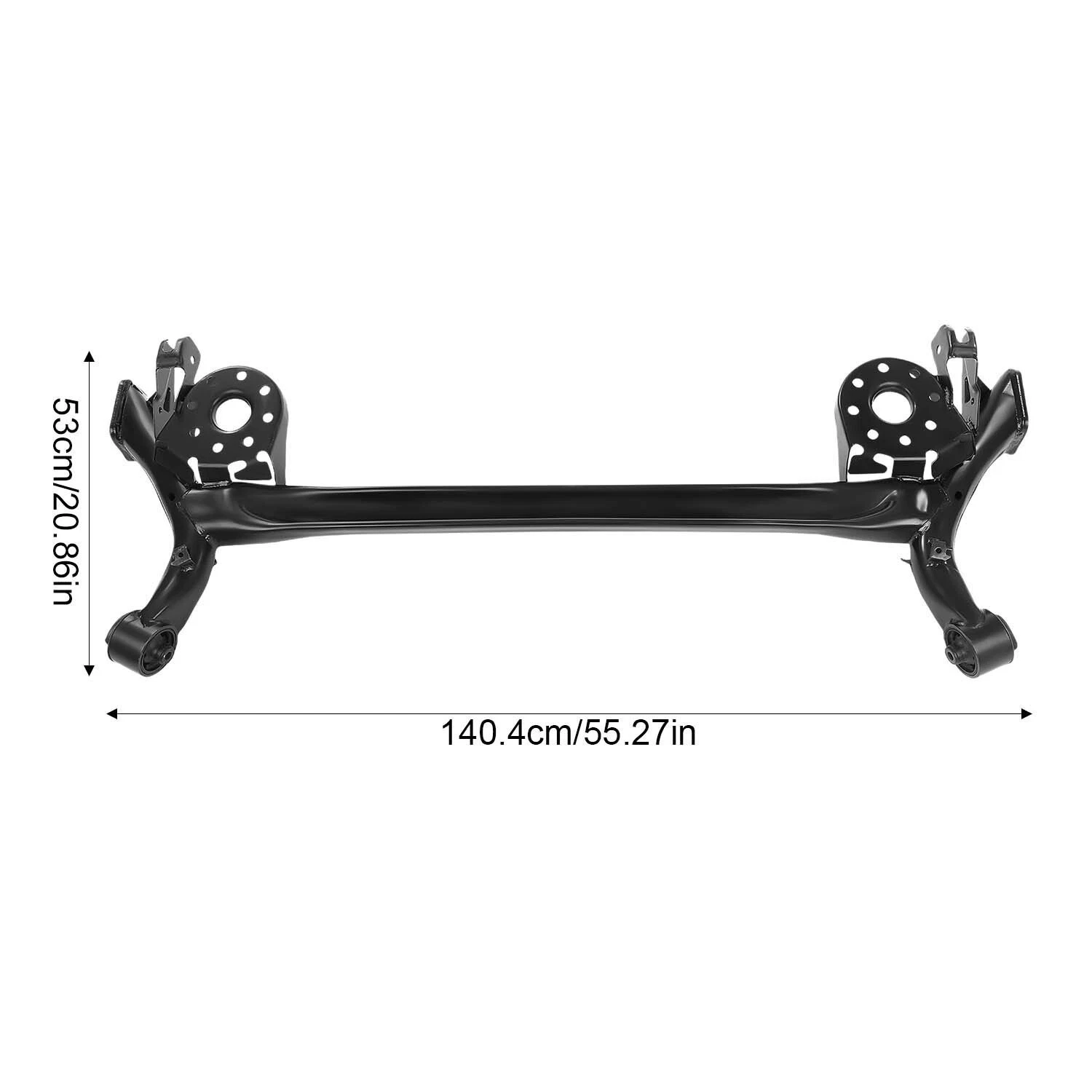 Replacement rear subframe crossmember for Toyota Vitz