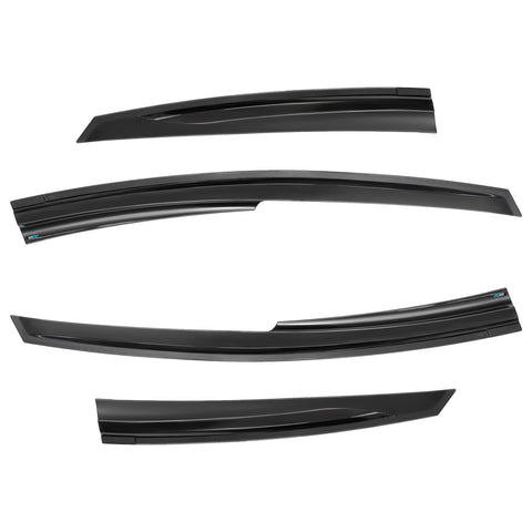4pcs Of Front & Rear Wind Deflectors for Toyota: Prius
