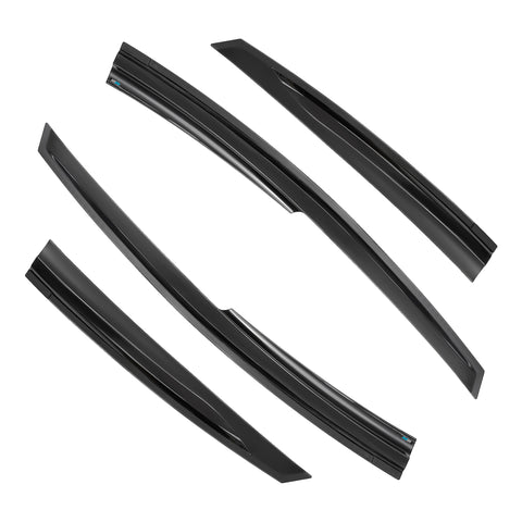 4pcs Of Front & Rear Wind Deflectors for Toyota: Prius 2009-2012 SEDAN
