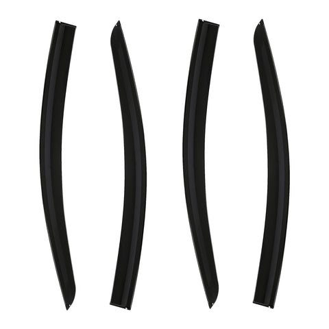 4pcs Of Front & Rear Wind Deflectors for Toyota: Corolla 2019- SEDAN