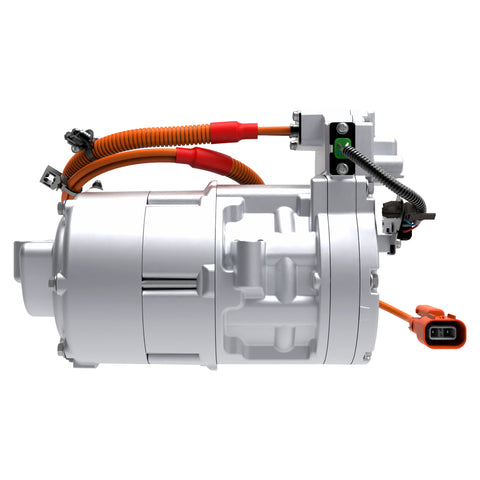 HVAC compressor for Tesla cabin climate control