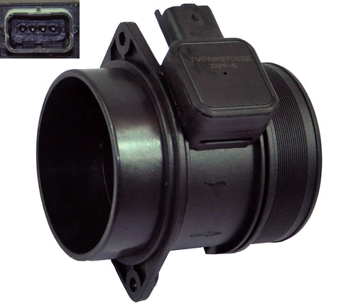 MAF sensor 9645948980 / 5WK97002Z for Fiat Ulysse 2.2 Multijet compatible direct replacement