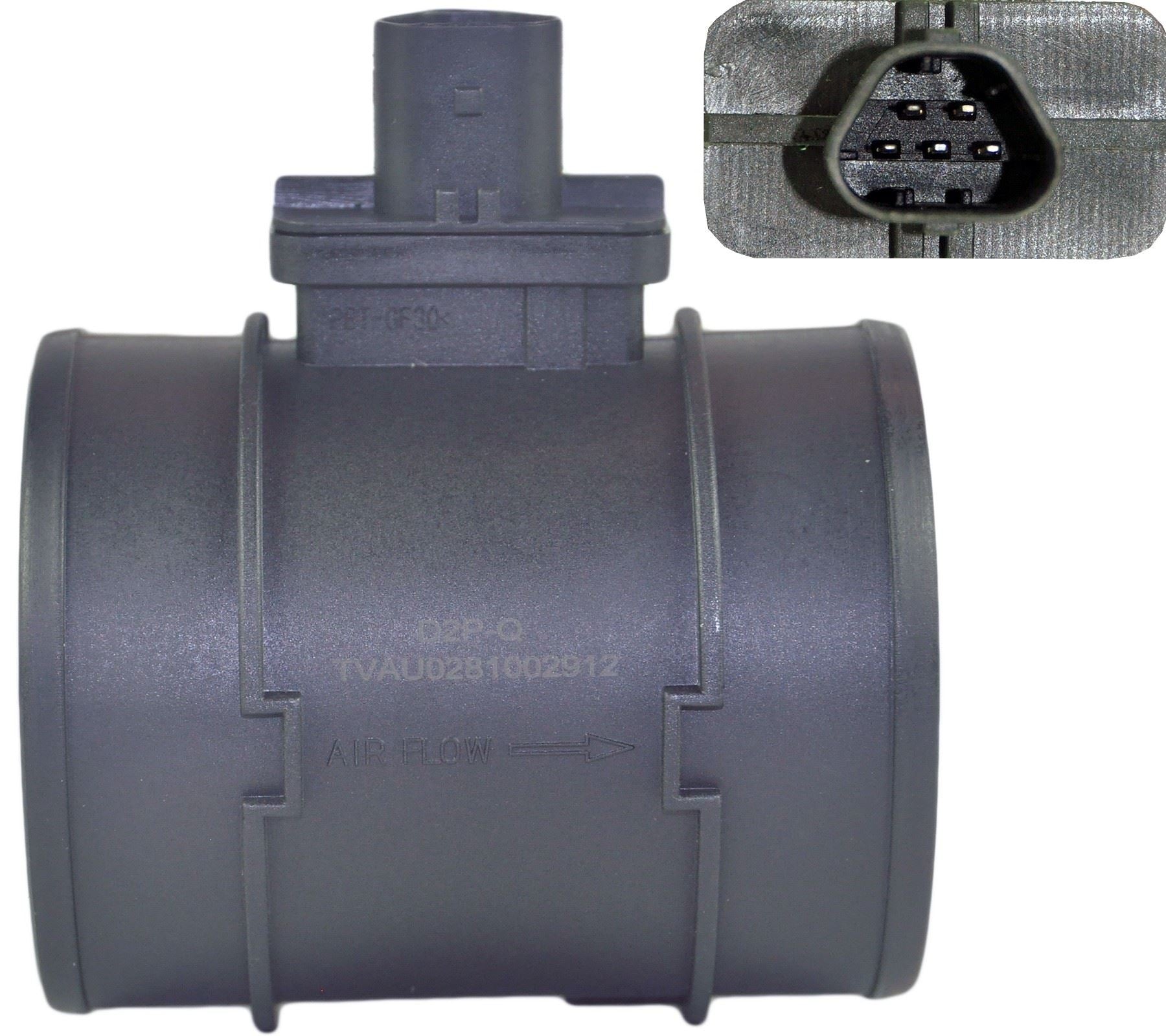 Mass air flow meter 0 281 002 912 for Saab 9-5 2.0 TiD engine restore airflow accuracy
