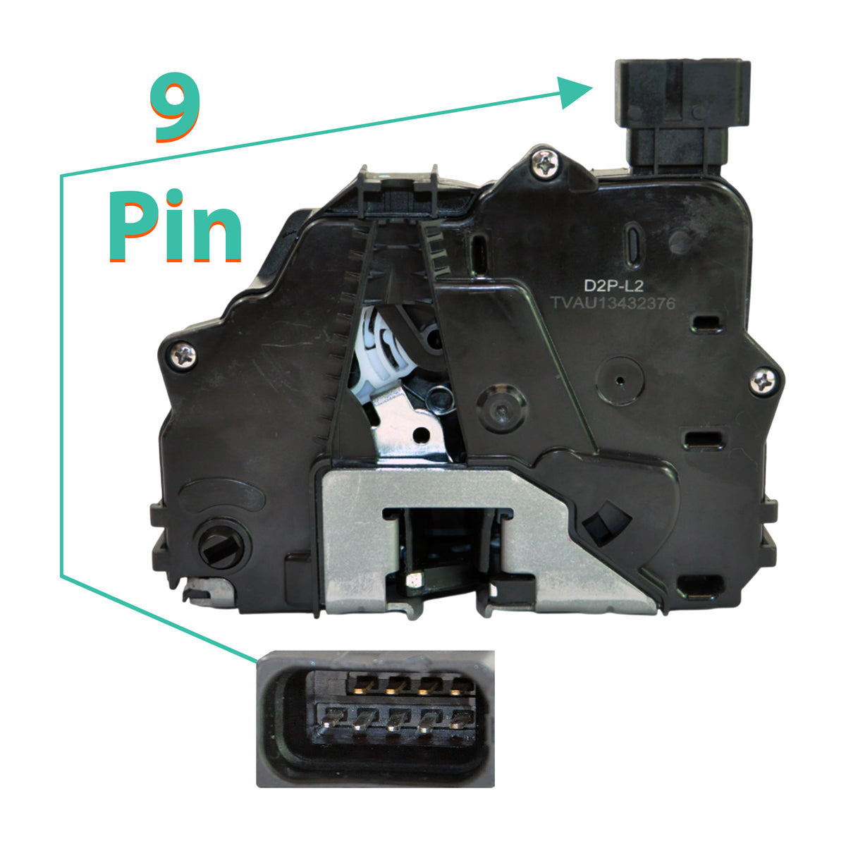 Rear Left Door Lock Mechanism For Opel: Meriva, Vauxhall: Meriva