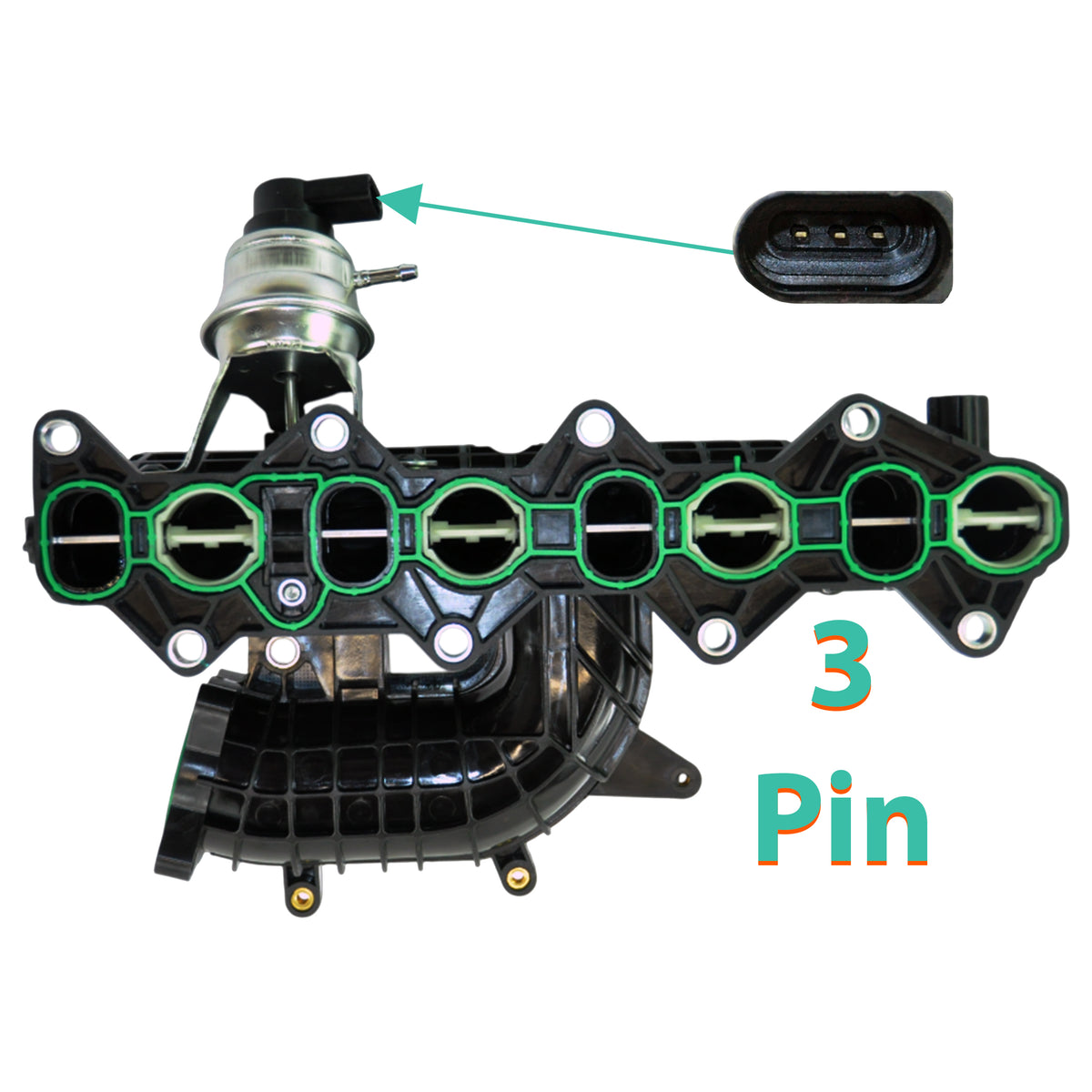 Intake Inlet Manifold & Gasket for Chevrolet: Captiva, Cruze, Orlando, Opel: Antara, Vauxhall: Antara