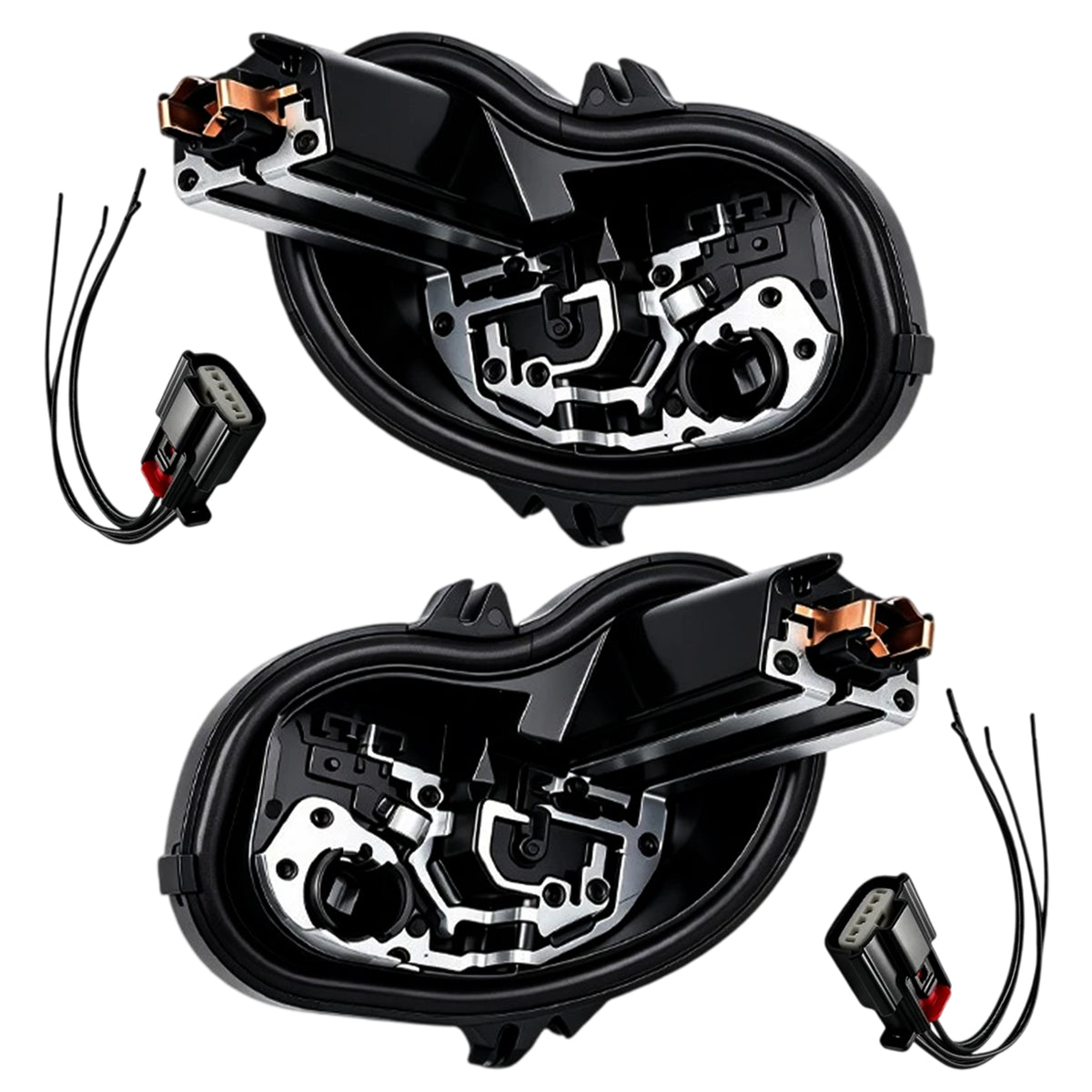 Rear Left & Right Tail Light Bulb Holders Pair with Repair Plugs for Vauxhall Astra K (2015-2022)