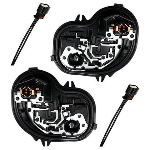 Rear Left & Right Tail Light Bulb Holders Pair with Repair Plugs for Vauxhall Astra K (2015-2022)