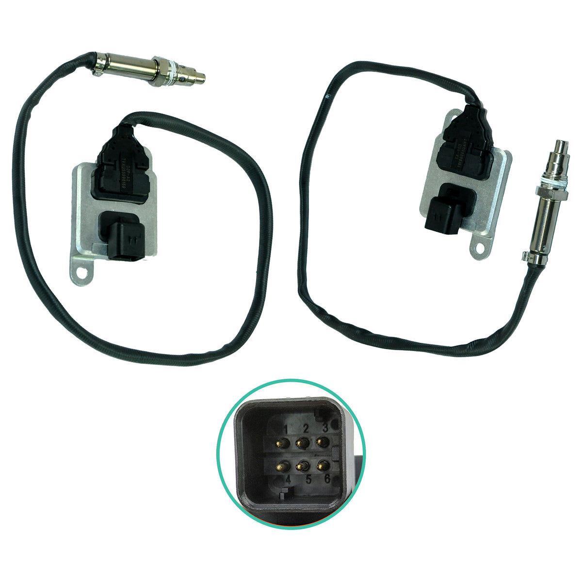 Pair of NOx Nitrogen Oxide Sensors for Vauxhall/Opel Insignia A & Zafira Tourer 2.0 CDTi